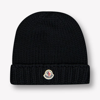 Moncler Kinder Meisjes Muts In Zwart