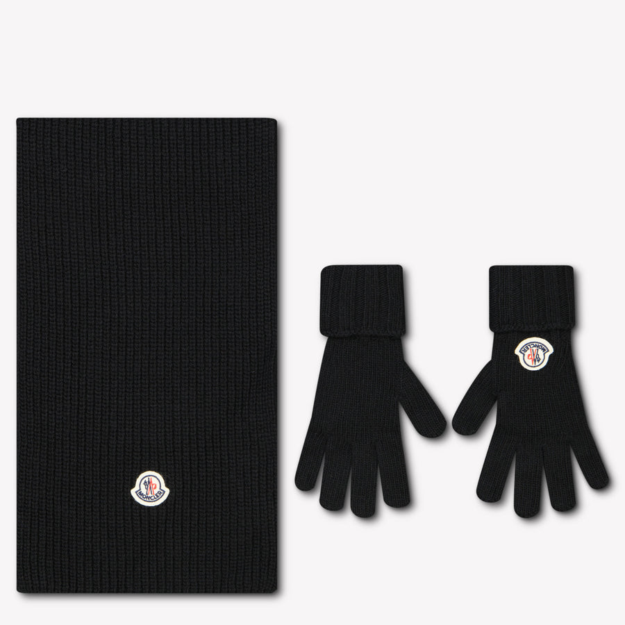 Moncler Kinder Unisex Sjaals In Zwart