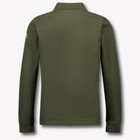 Moncler Kids Boys Polo  Dark Green