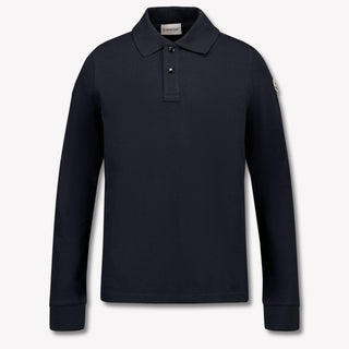 Moncler Kinder Jongens Polo In Zwart
