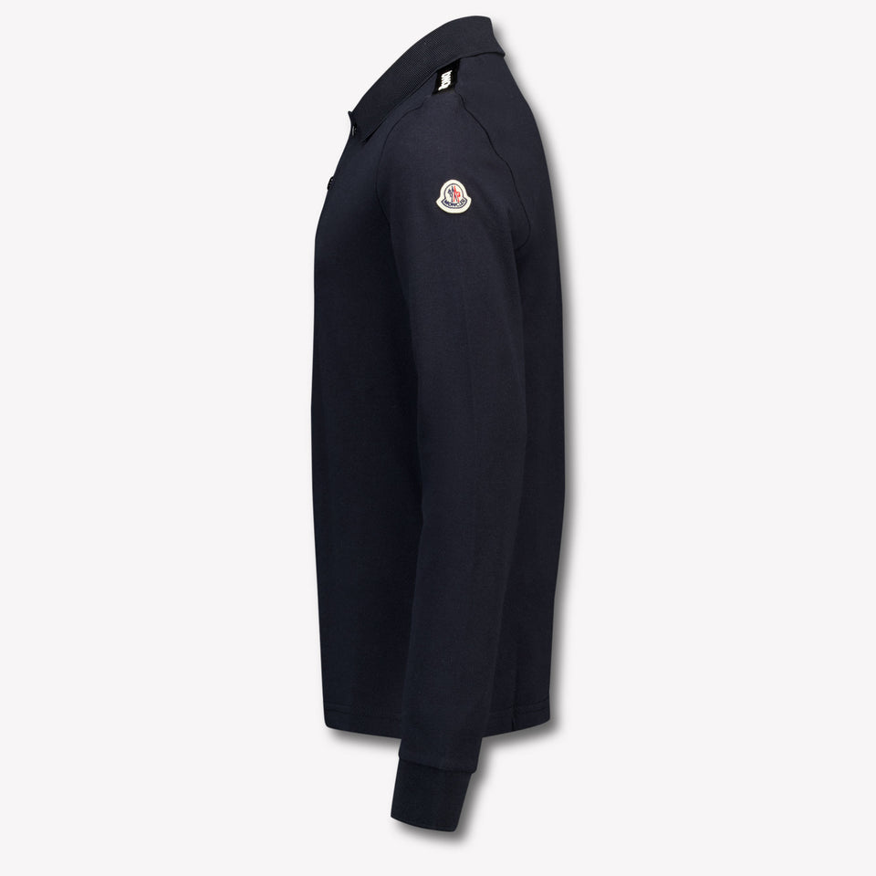 Moncler Kinder Jongens Polo In Zwart