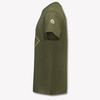 Moncler Kids Boys  T-Shirt Dark Green