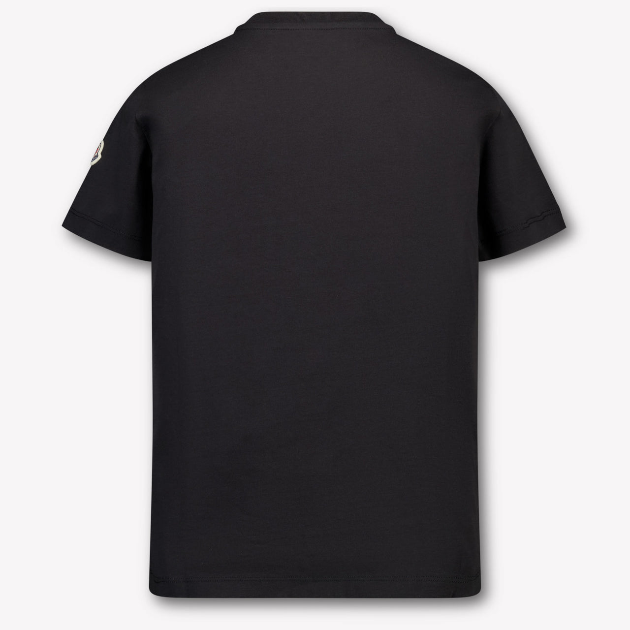 Moncler Kinder Jongens T-Shirt In Zwart