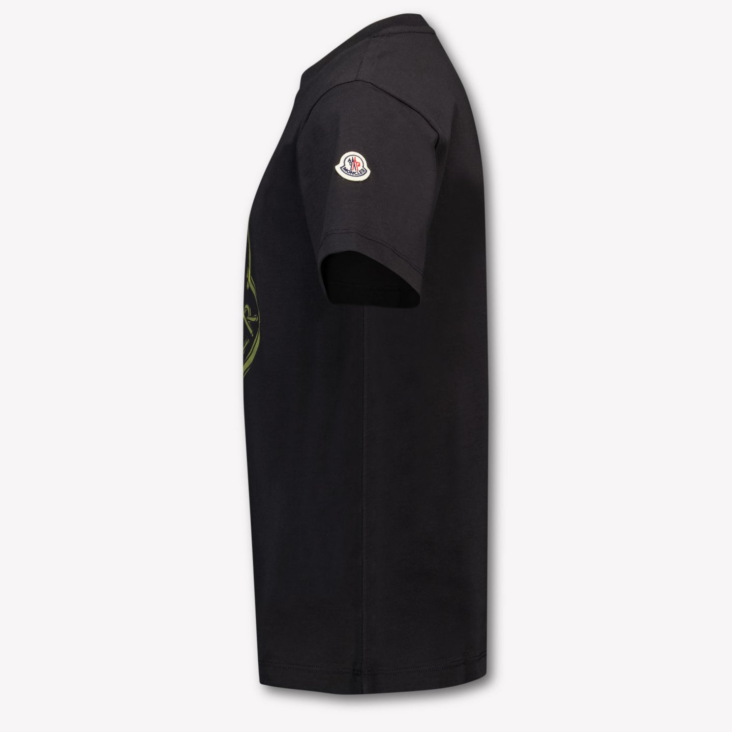 Moncler Kids Boys  T-Shirt Black