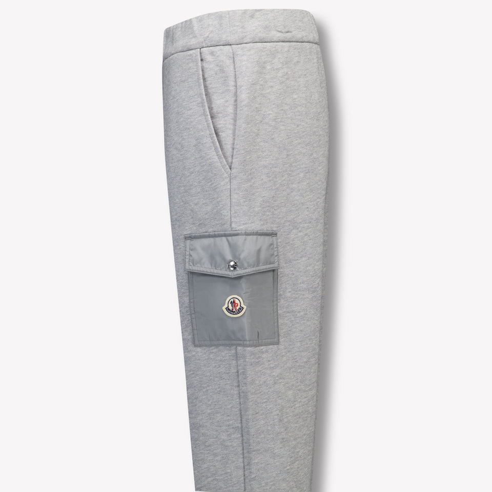 Moncler Kinder Jongens Broek In Grijs