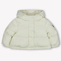 Moncler Laurie Baby Girls Winter Jacket  Offwhite
