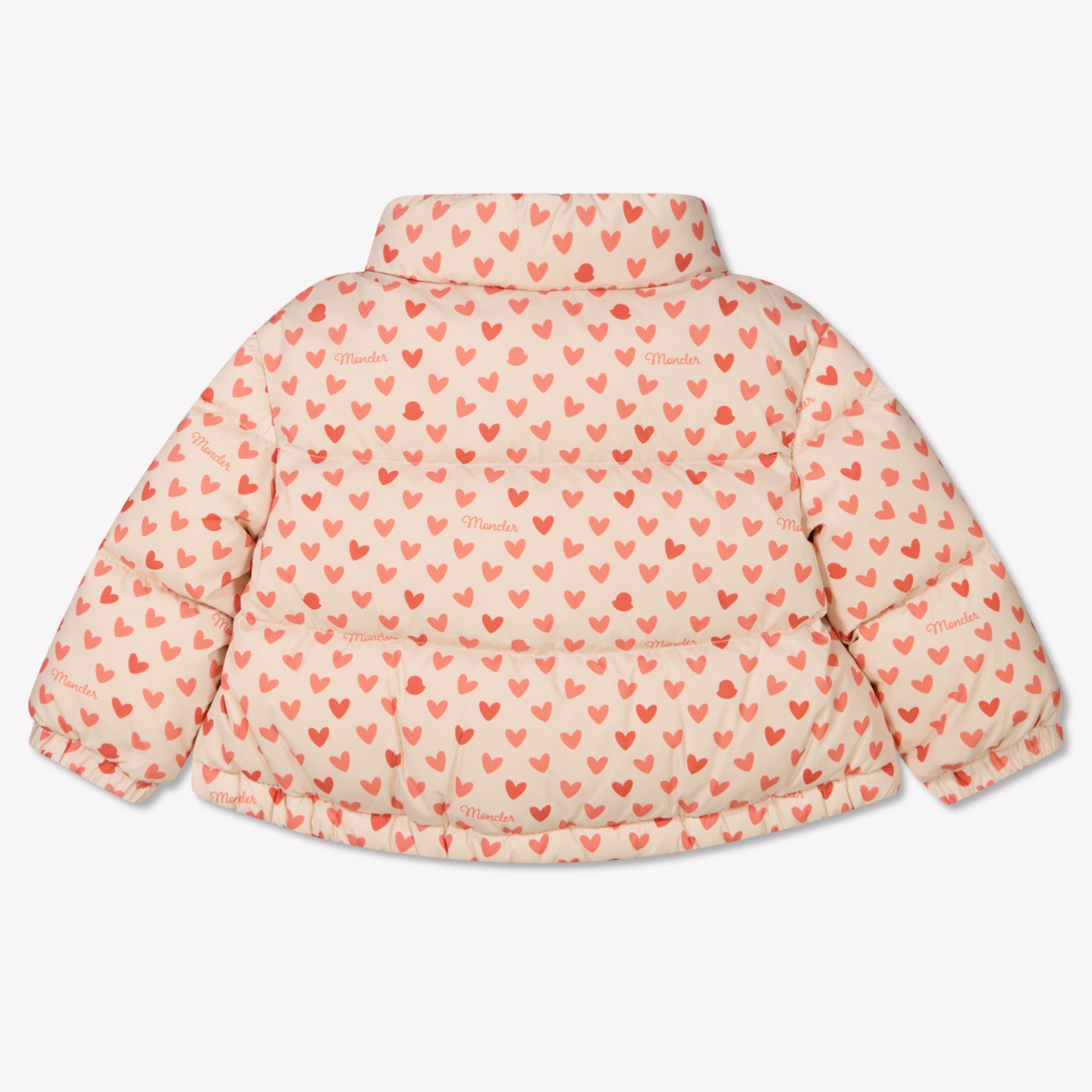 Moncler Bashira Baby Meisjes Winterjas In Off White