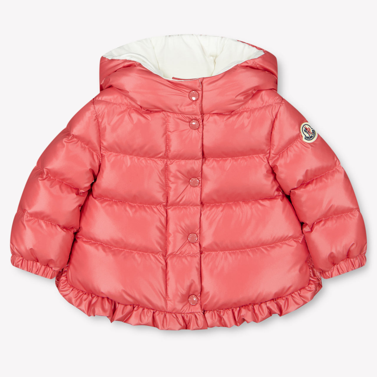 Moncler Tazui Baby Girls Winter Jacket  Dark Pink