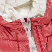 Moncler Tazui Baby Girls Winter Jacket  Dark Pink