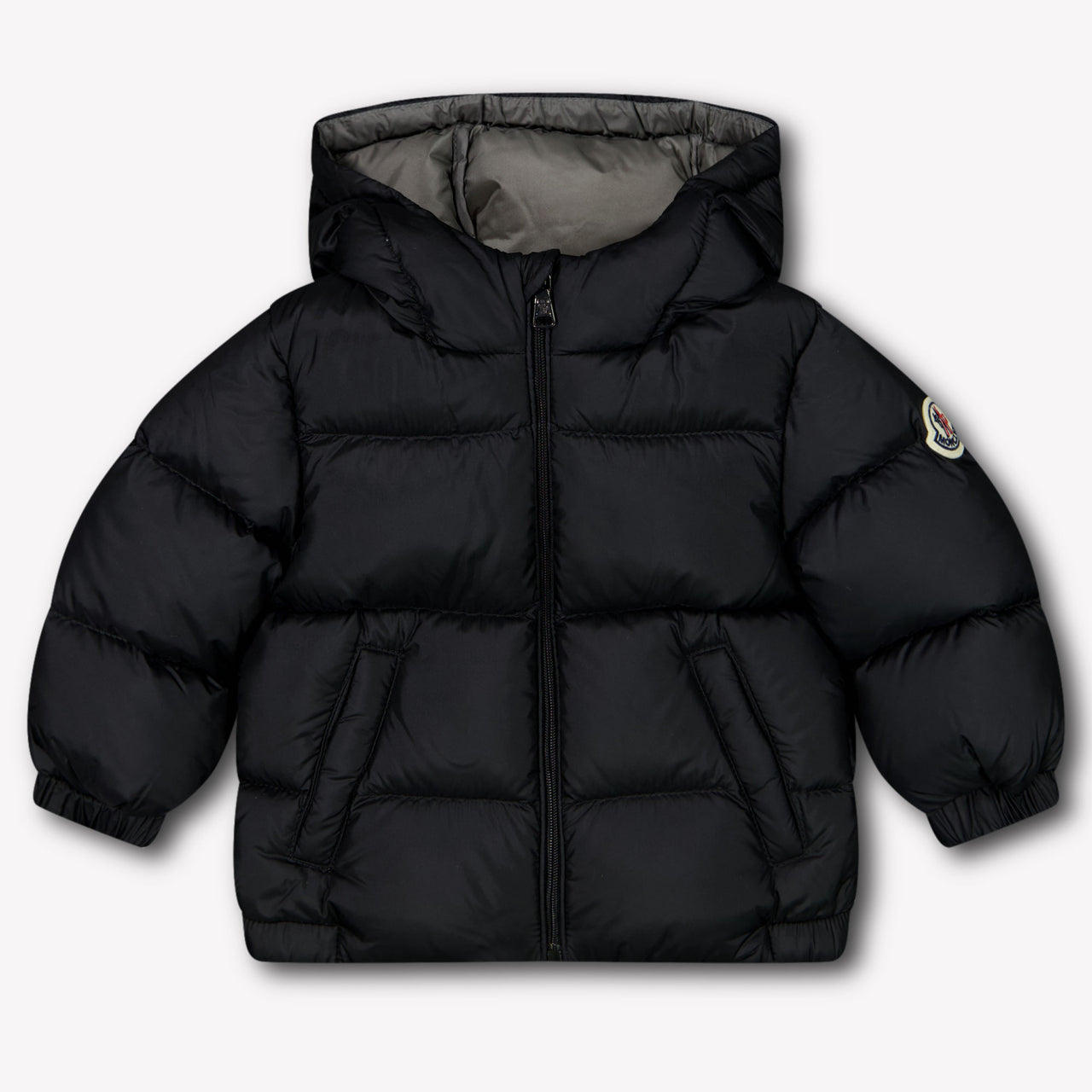 Moncler New Macaire Baby Boys Winter Jacket in Black
