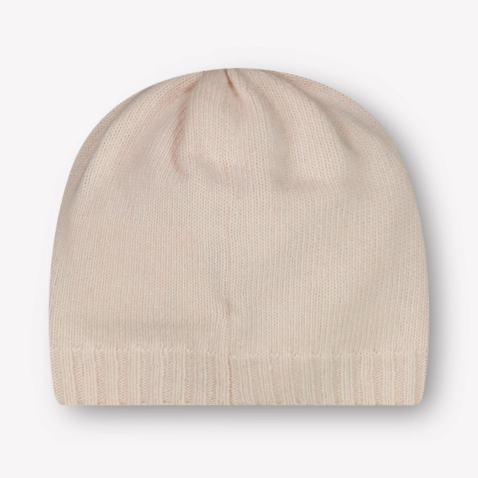 Moncler Baby Meisjes Muts In Licht Roze