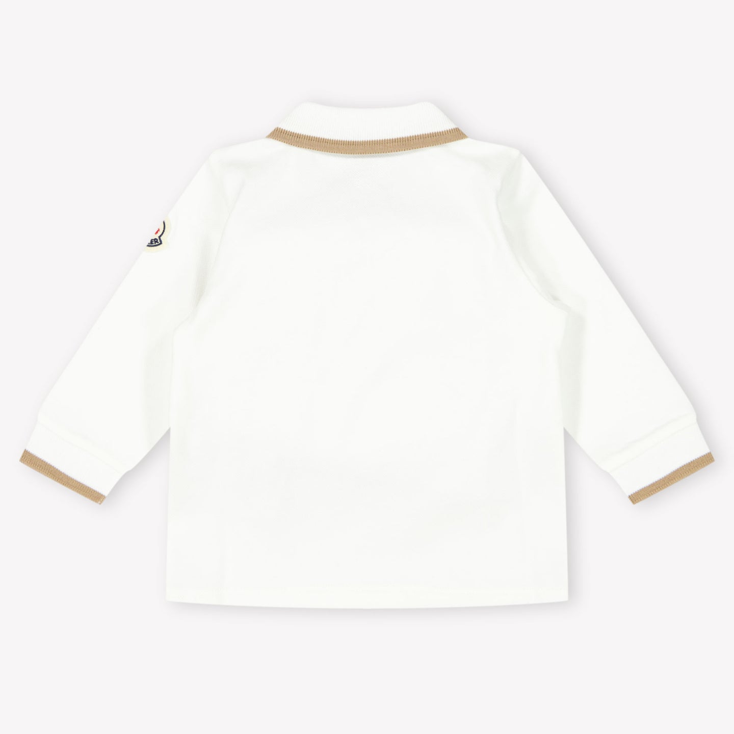 Moncler Baby Jongens Polo In Off White