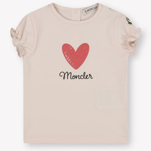 Moncler Baby Girls T-Shirt  Light Pink