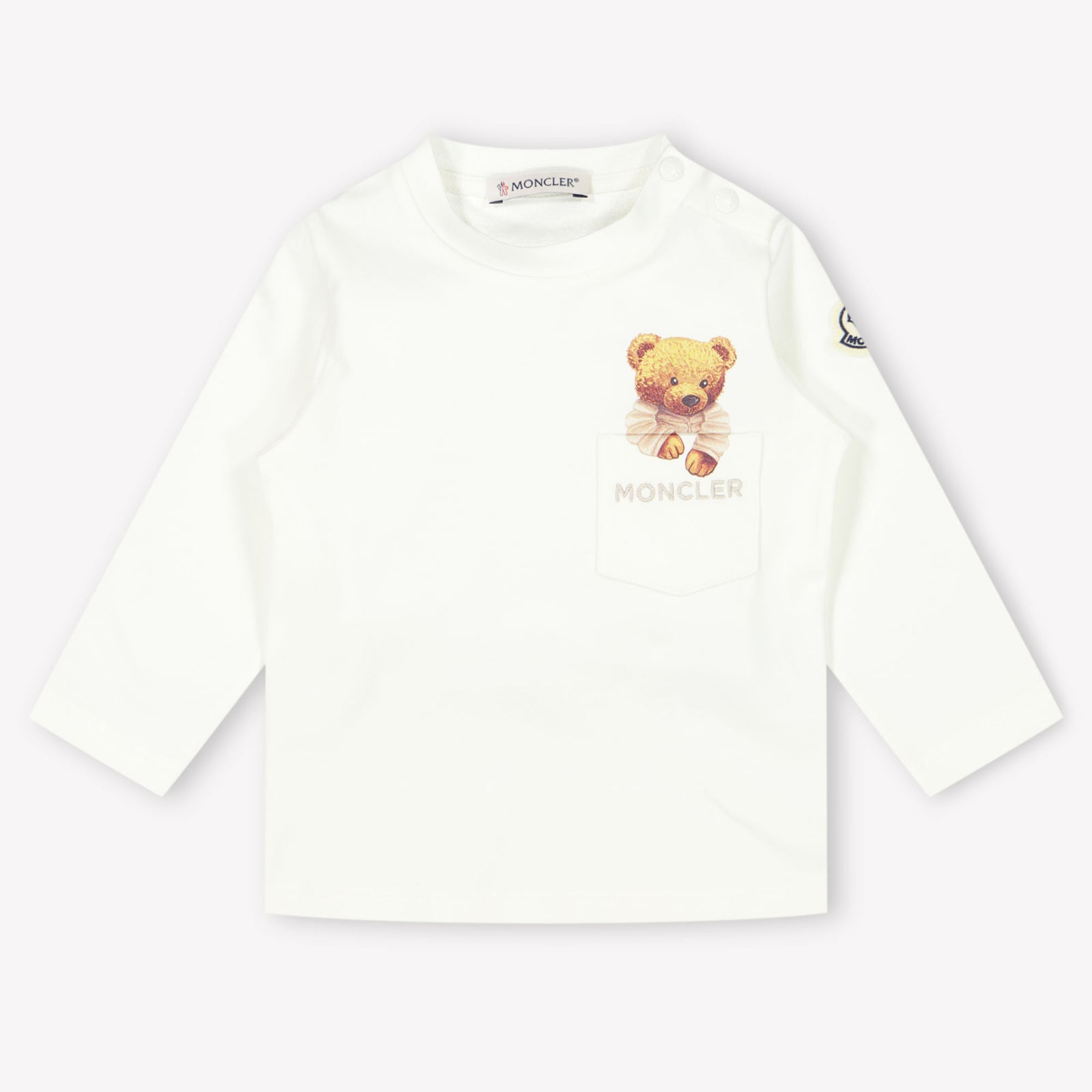 Moncler Baby Boys T-Shirt  Offwhite