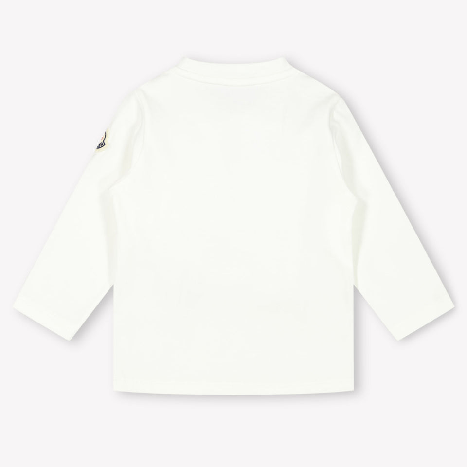Moncler Baby Boys T-Shirt  Offwhite