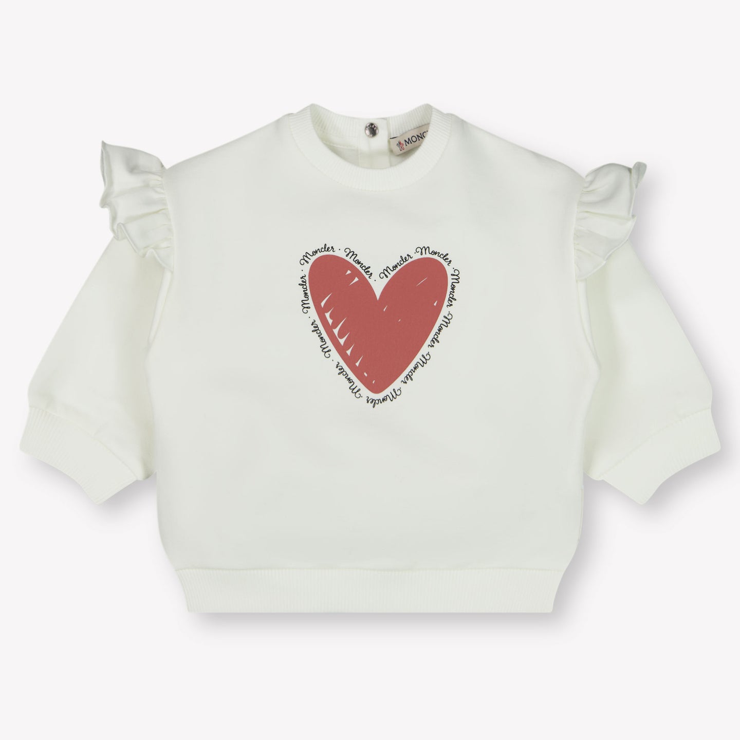 Moncler Baby Meisjes Trui In Off White