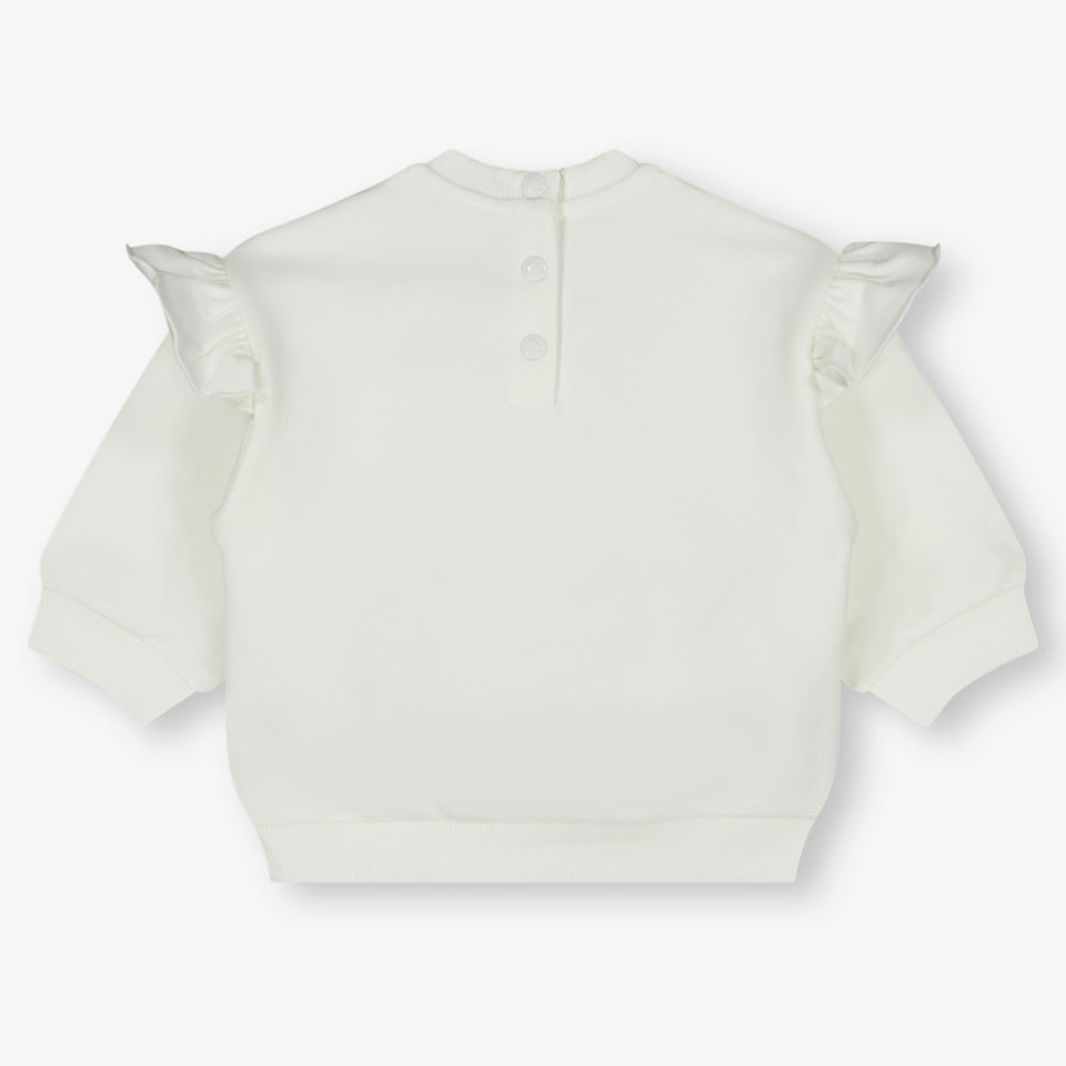 Moncler Baby Girls Sweater  Offwhite