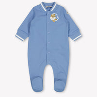 Moncler Baby Boys Playsuit  Light Blue