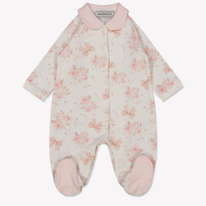 Monnalisa Baby Girls Playsuit  Light Pink