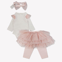 Monnalisa Baby Girls Playsuit  Light Pink