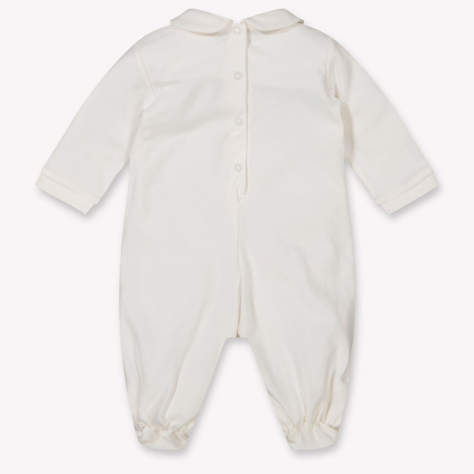 MonnaLisa Baby Meisjes Boxpakje in Off White