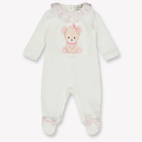 Monnalisa Baby Girls Playsuit  Light Pink