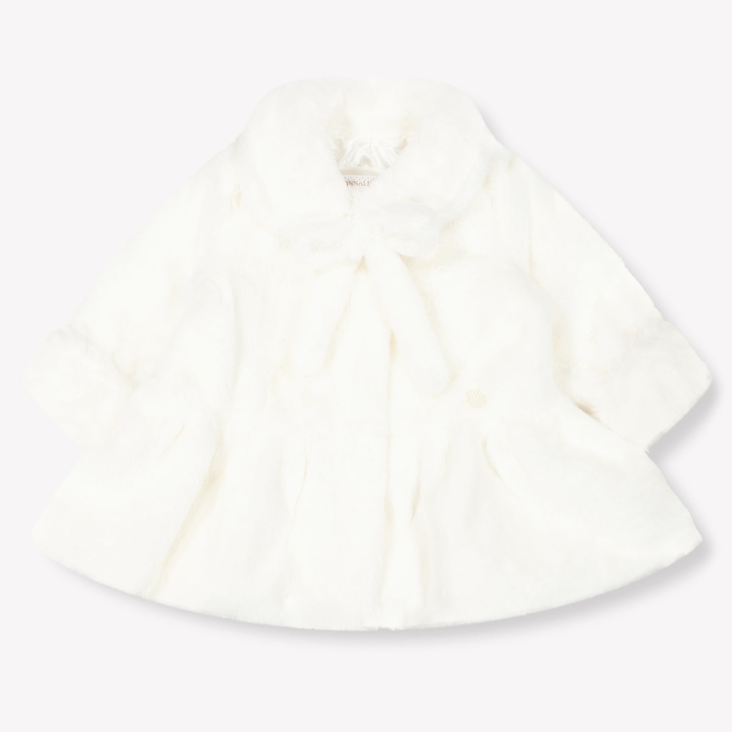 MonnaLisa Baby Meisjes Faux Fur Jassen in Off White