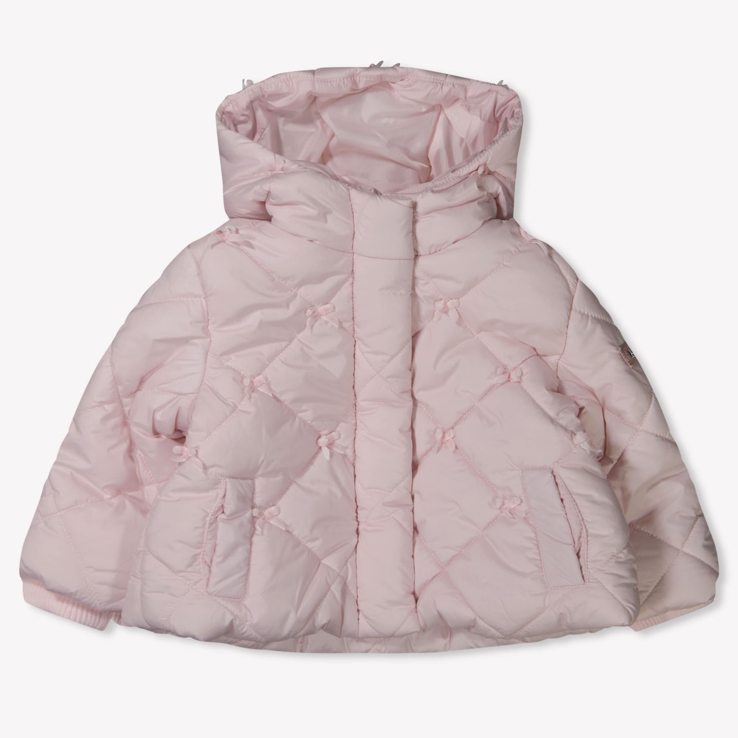 MonnaLisa Baby Meisjes Winterjas in Licht Roze