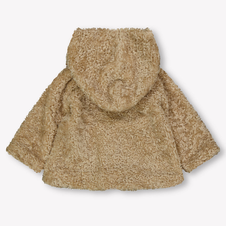 Monnalisa Baby Girls Jackets  Beige
