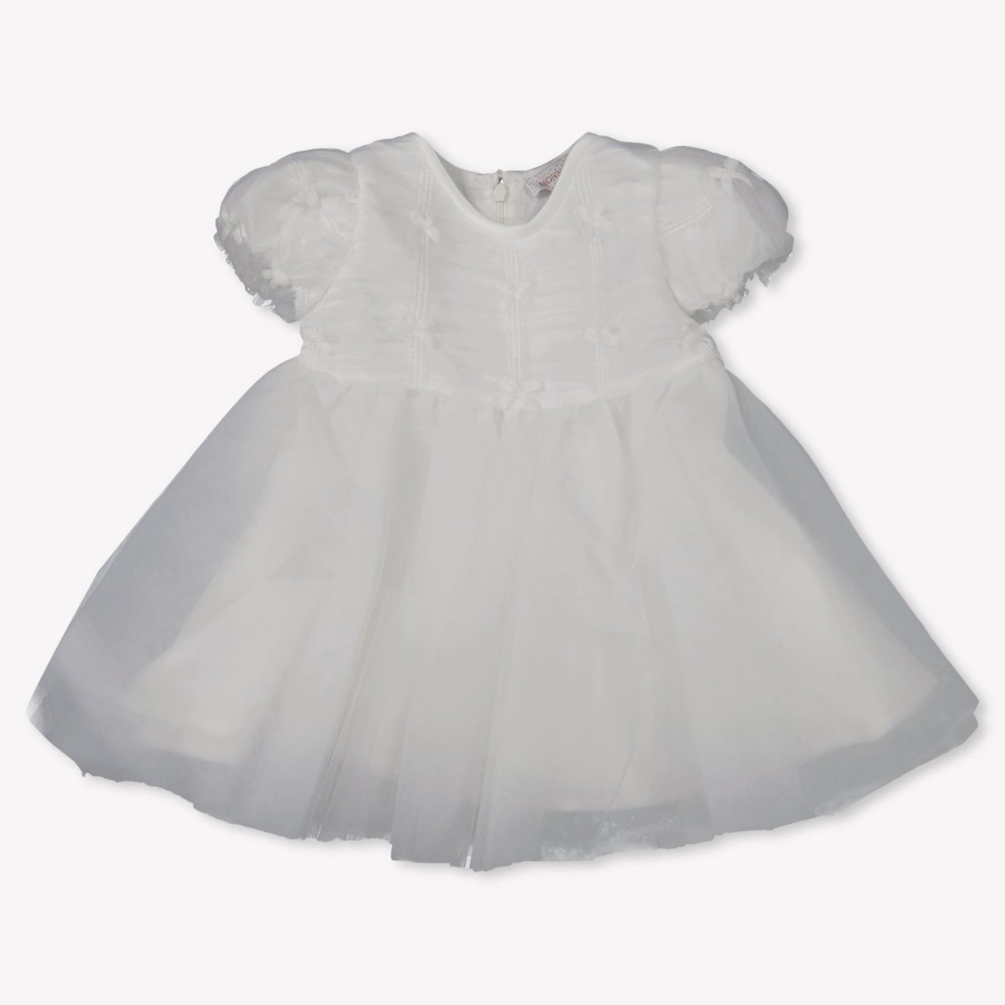 MonnaLisa Baby Meisjes Jurk in Off White