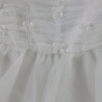 Monnalisa Baby Girls Dress  Offwhite