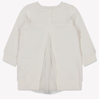 Monnalisa Baby Girls Dress  Offwhite