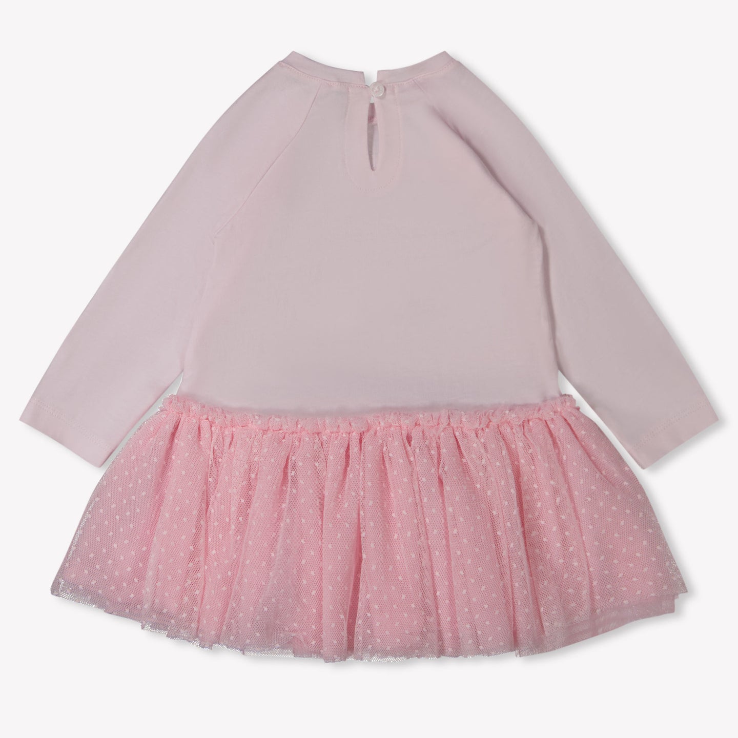 MonnaLisa Baby Meisjes Jurk in Licht Roze