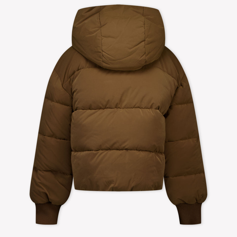 MonnaLisa Kinder Meisjes Winterjas in Bruin