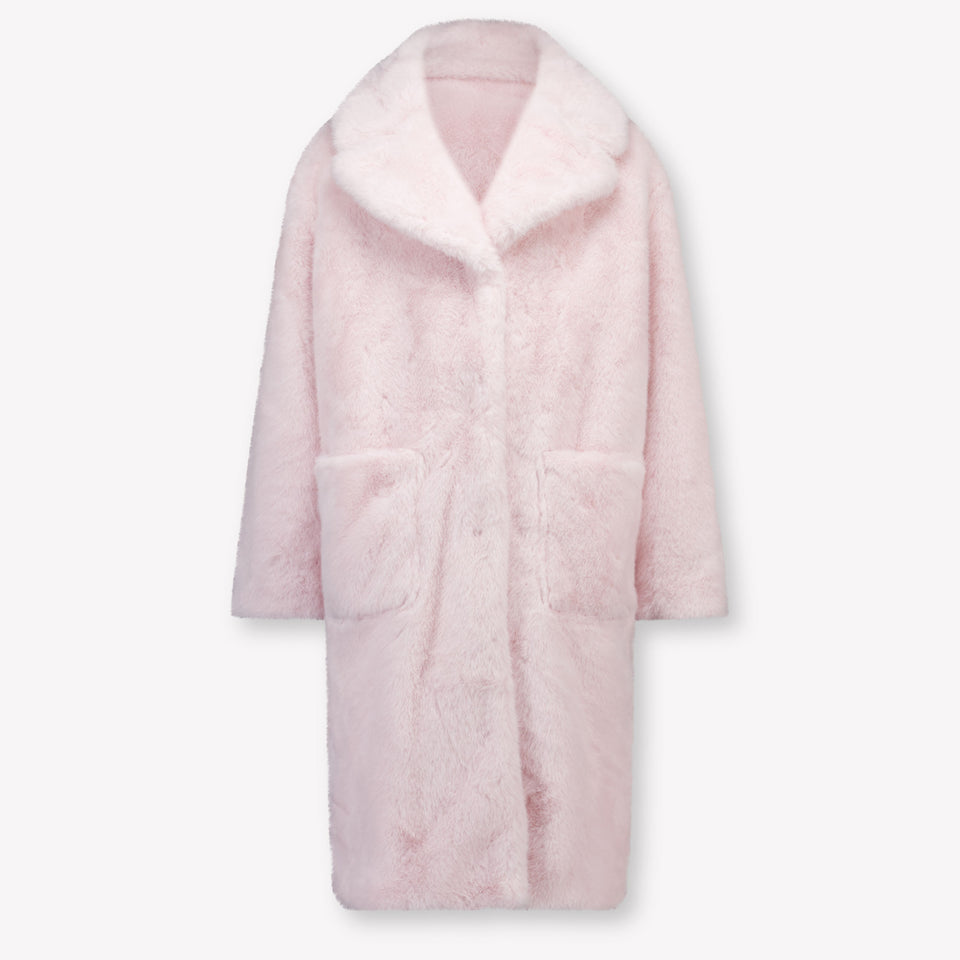 MonnaLisa Kinder Meisjes Faux Fur Jassen in Licht Roze