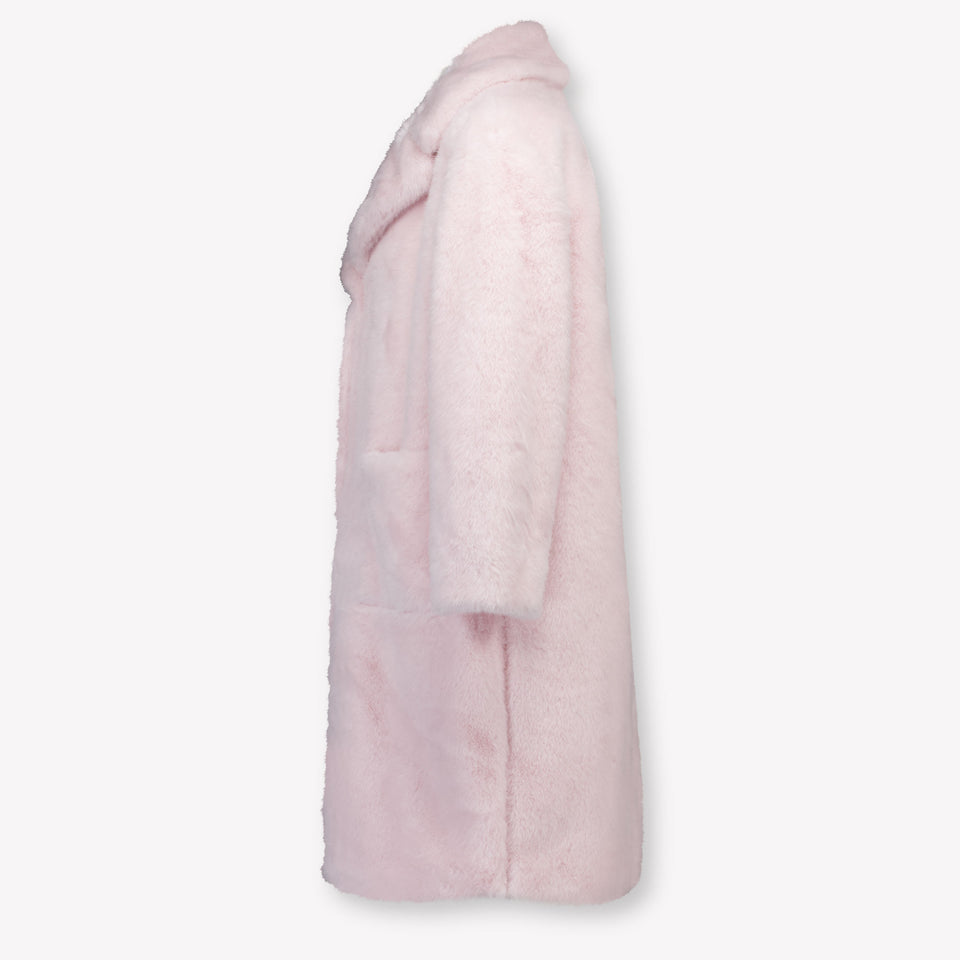 MonnaLisa Kinder Meisjes Faux Fur Jassen in Licht Roze