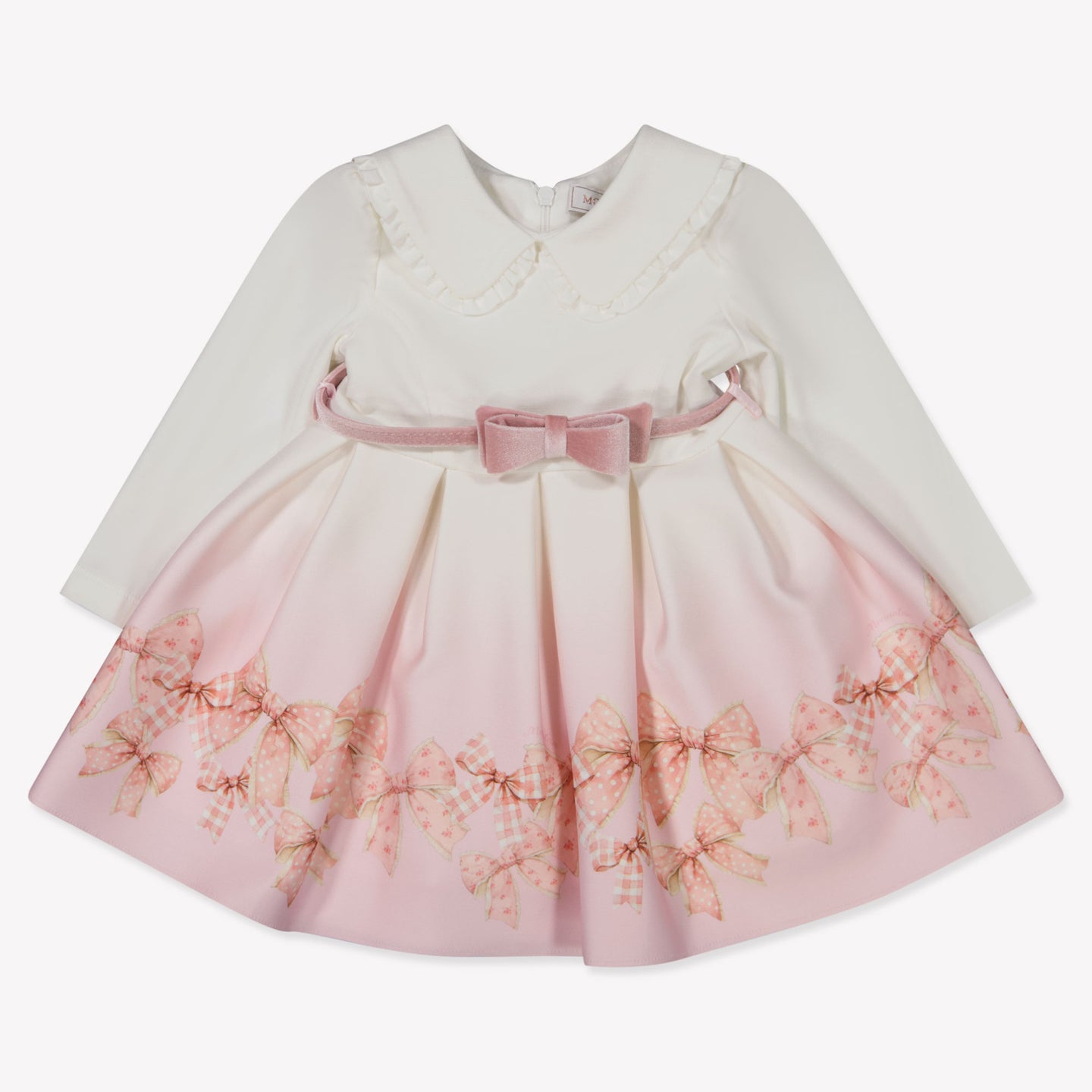MonnaLisa Baby Meisjes Jurk in Licht Roze
