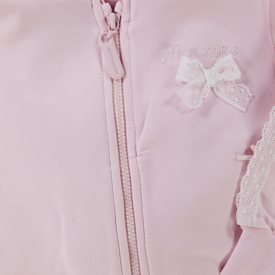 Monnalisa Baby Girls Vest  Light Pink