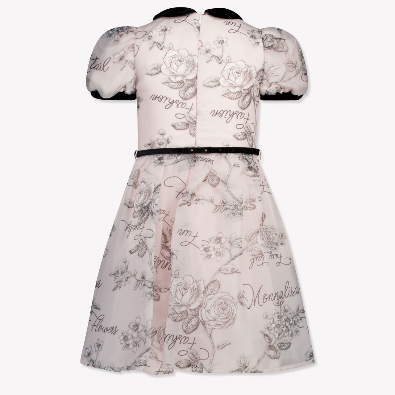 Monnalisa Kids Girls Dress Light Pink