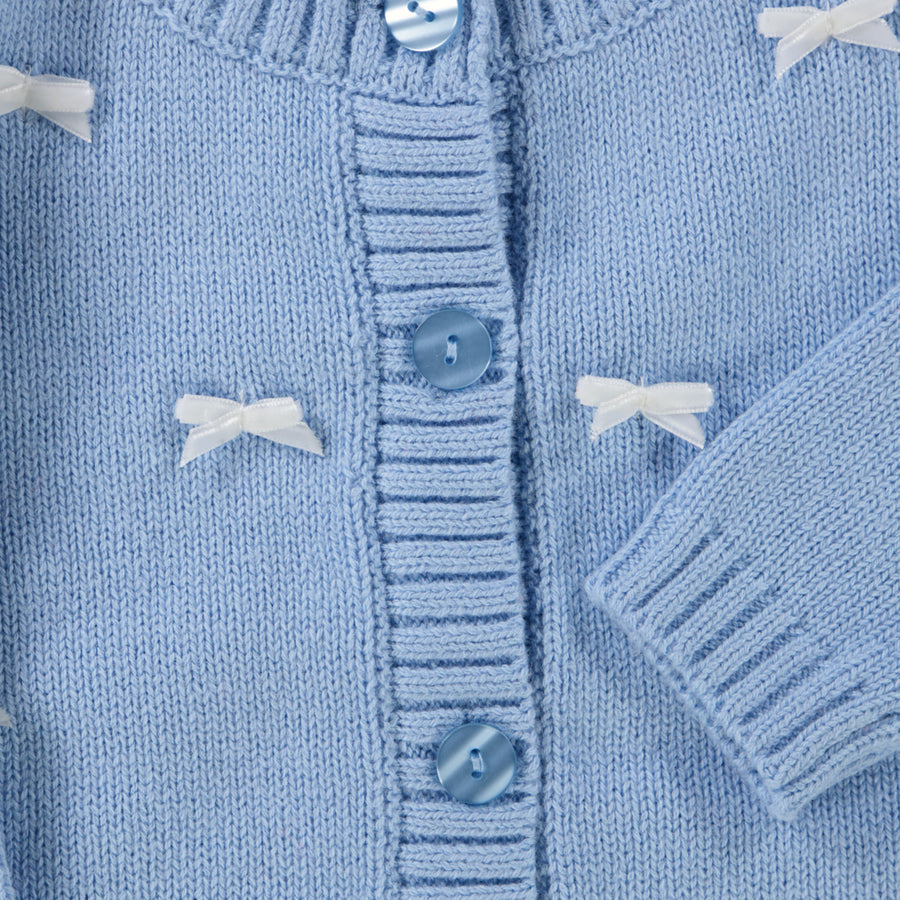 Monnalisa Baby Girls Vest  Light Blue