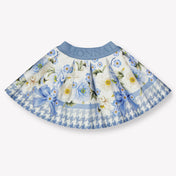 Monnalisa Baby Girls Skirt  Light Blue