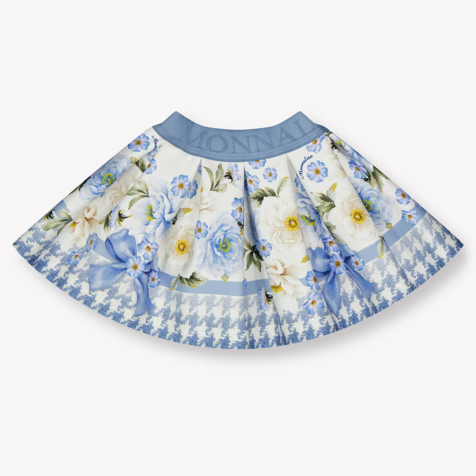 Monnalisa Baby Girls Skirt  Light Blue