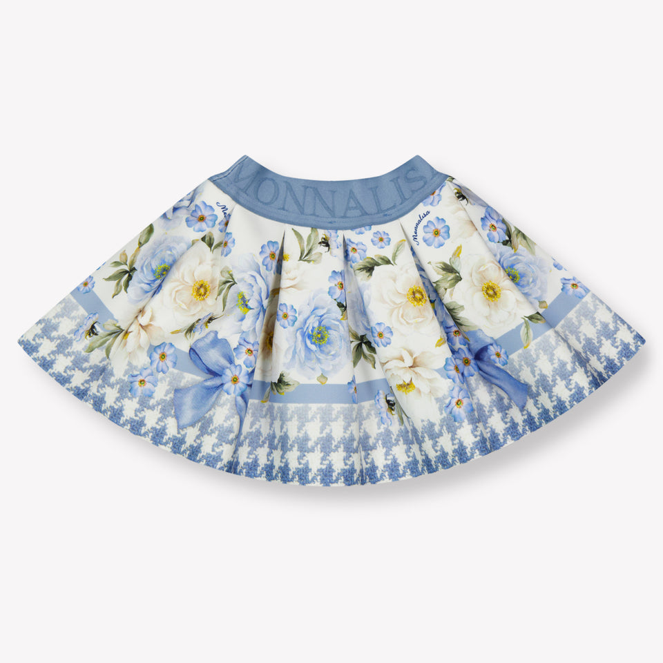 Monnalisa Baby Girls Skirt  Light Blue