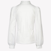 Monnalisa Kids Girls Blouse  Offwhite