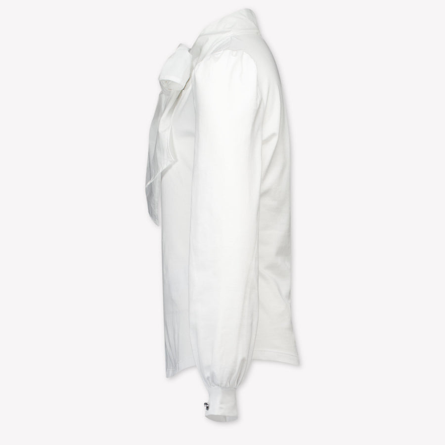 Monnalisa Kids Girls Blouse  Offwhite