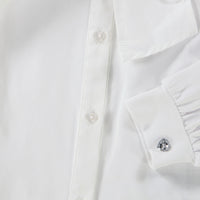 Monnalisa Kids Girls Blouse  Offwhite