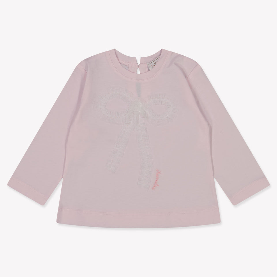 Monnalisa Baby Girls T-Shirt  Light Pink