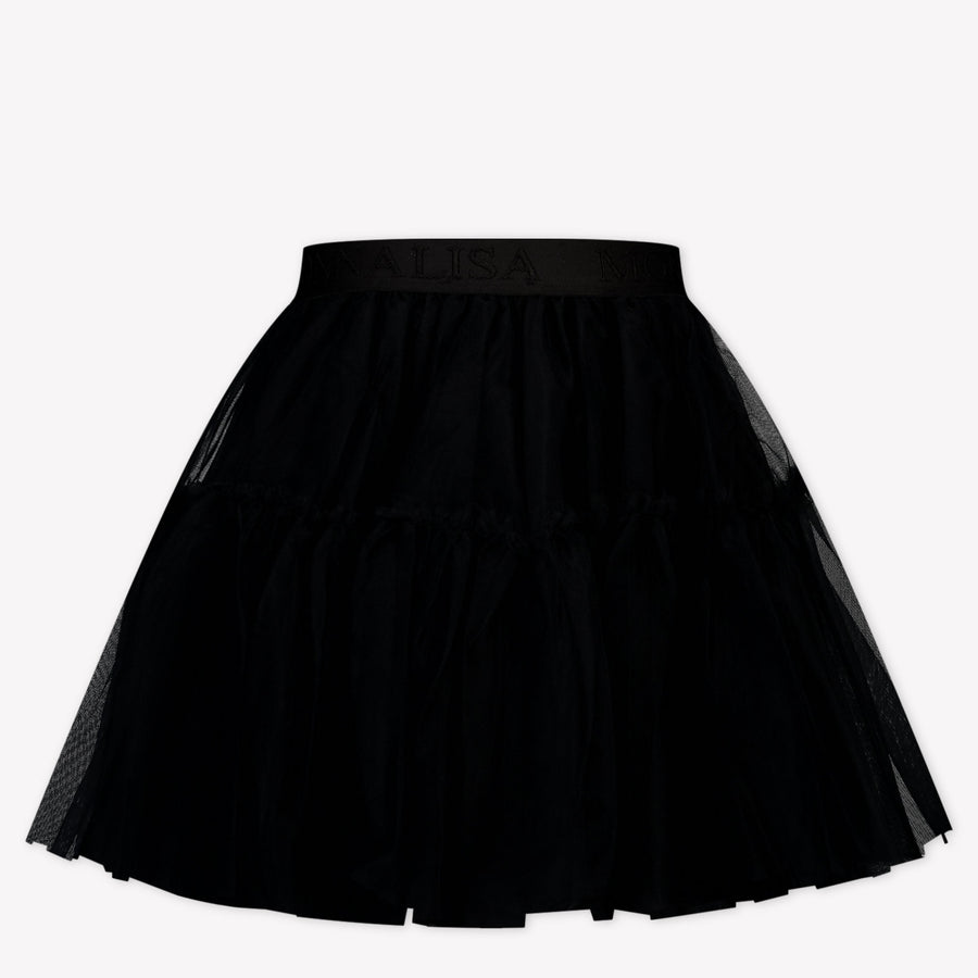 Monnalisa Kids Girls Skirt Black