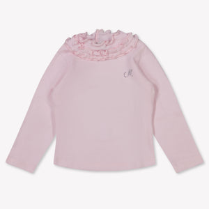 Monnalisa Baby Girls T-Shirt  Light Pink