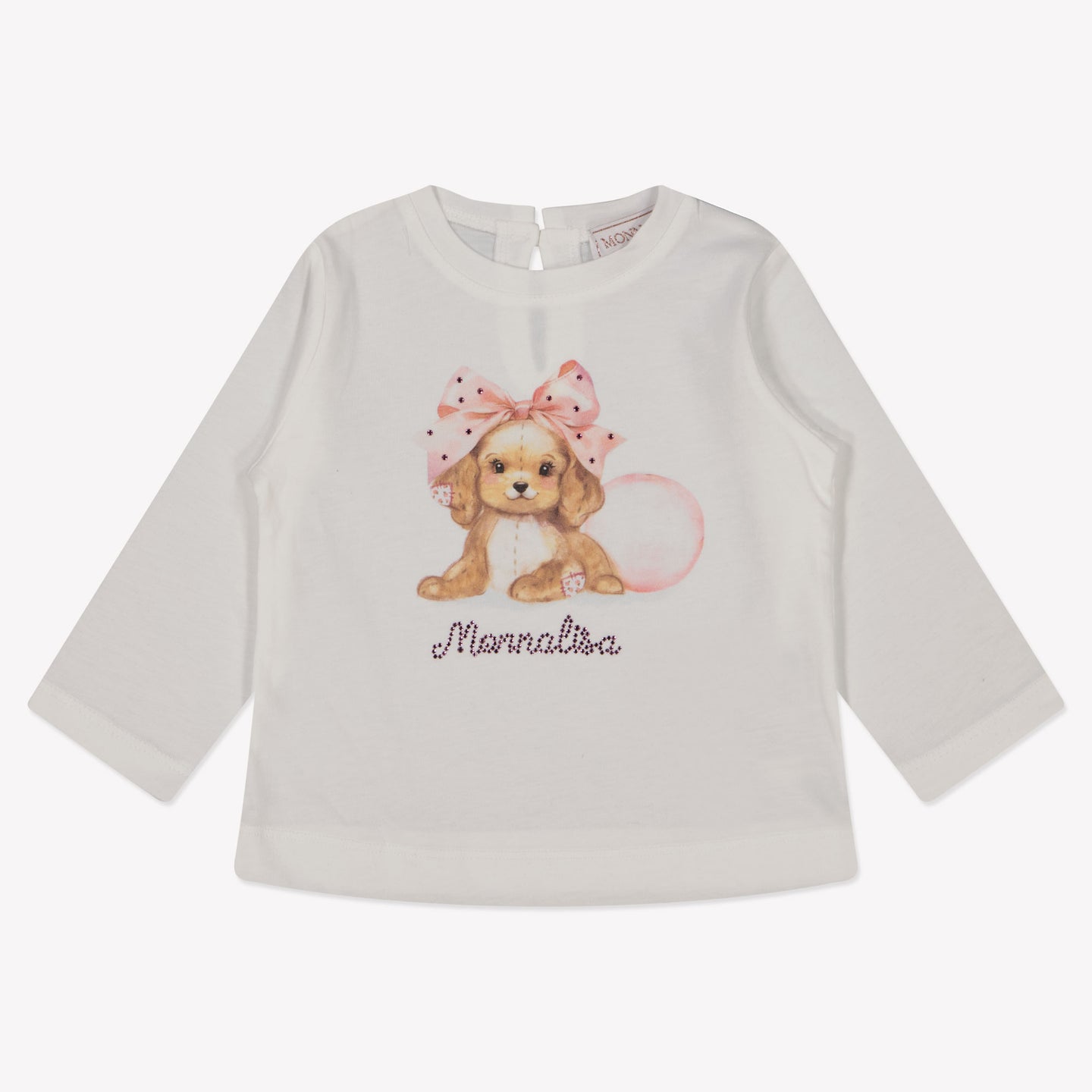 Monnalisa Baby Girls T-Shirt  Offwhite